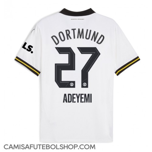 Camisa de time de futebol Borussia Dortmund Karim Adeyemi #27 Replicas 3º Equipamento 2024-25 Manga Curta